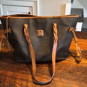Dooney & Bourke Brown Tote Bag